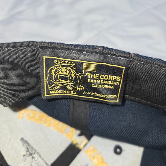 USS John F Kennedy CVN 79 Hat Embroidered Scrambled Egg Navy Aircraft Carrier - Picture 7 of 7